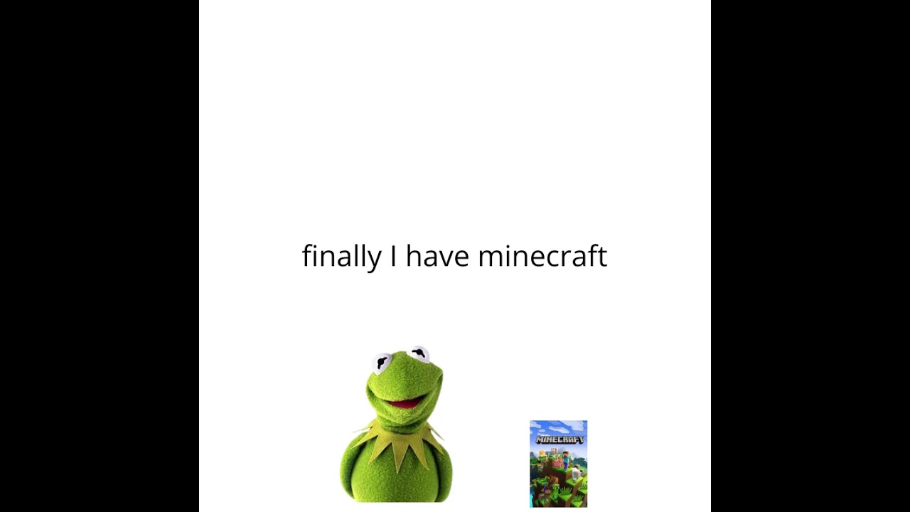 kermit plays minecraft