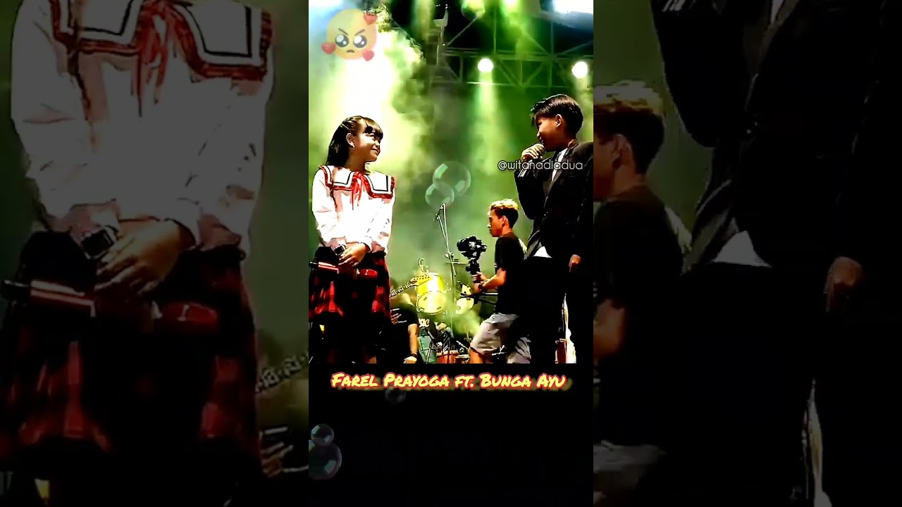 Ketika Farel Prayoga menggoda Bunga Ayu 🥰😂😍Farel Prayoga ft. Bunga Ayu