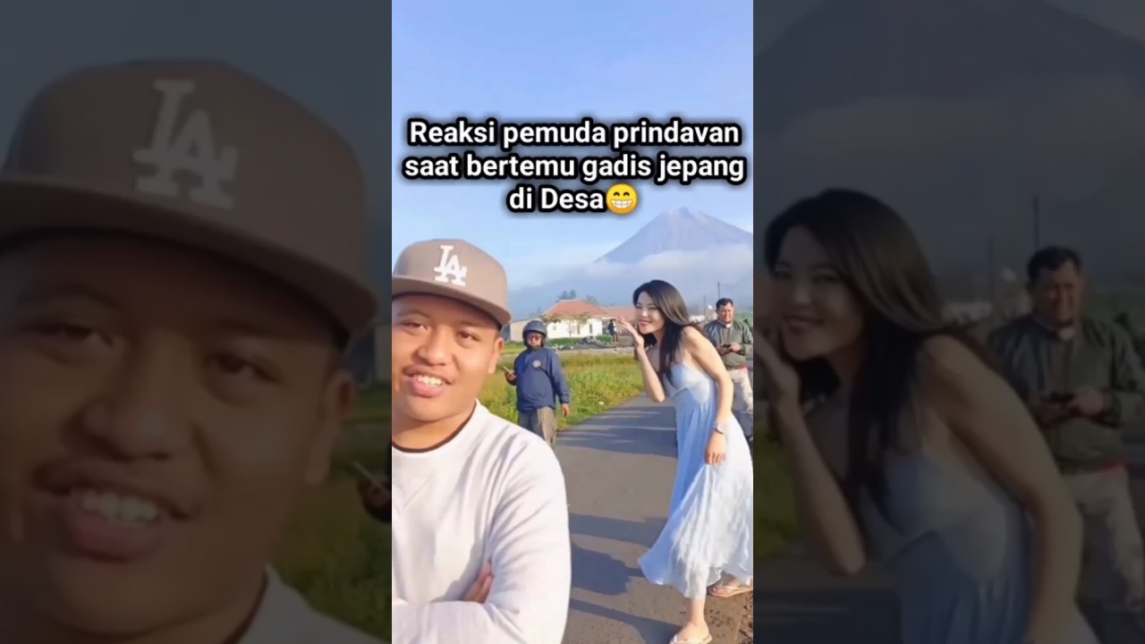 Ketika gadis jepang berkunjung ke desa#shortvideo#shorts#short#trending#viralvideo