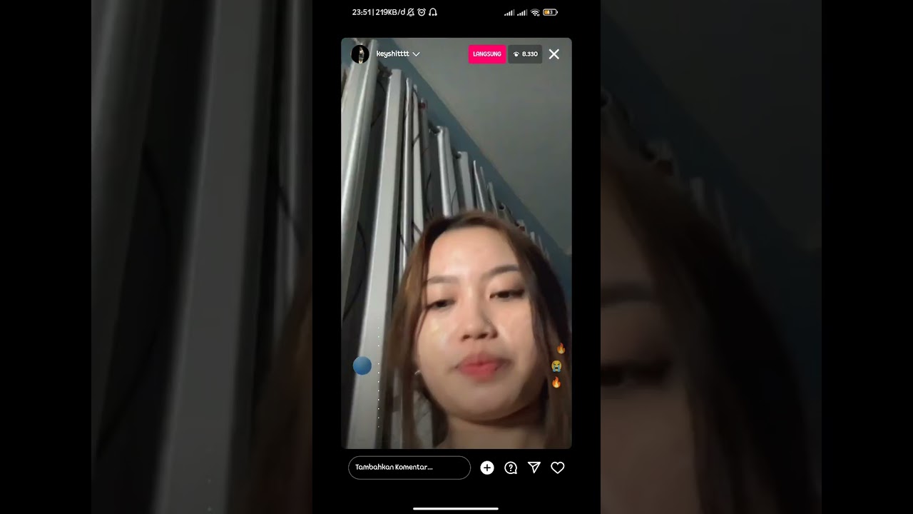 keyshittt live hot ig,tonton sampe habis