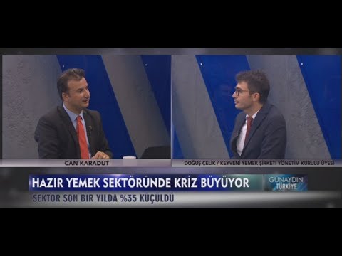 Keyveni Yemek Şirketi Yönetim Kurulu Üyesi Doğuş Çelik, Ulusal Kanal'a konuk oldu