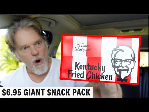 KFC $6.95 GIANT SNACK PACK REVIEW