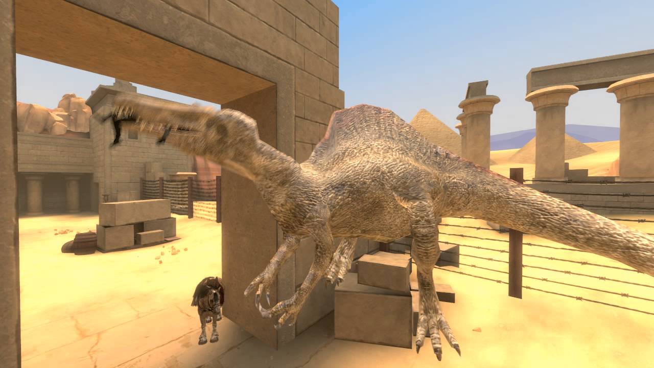 Khajiit Spinosaurus Vore