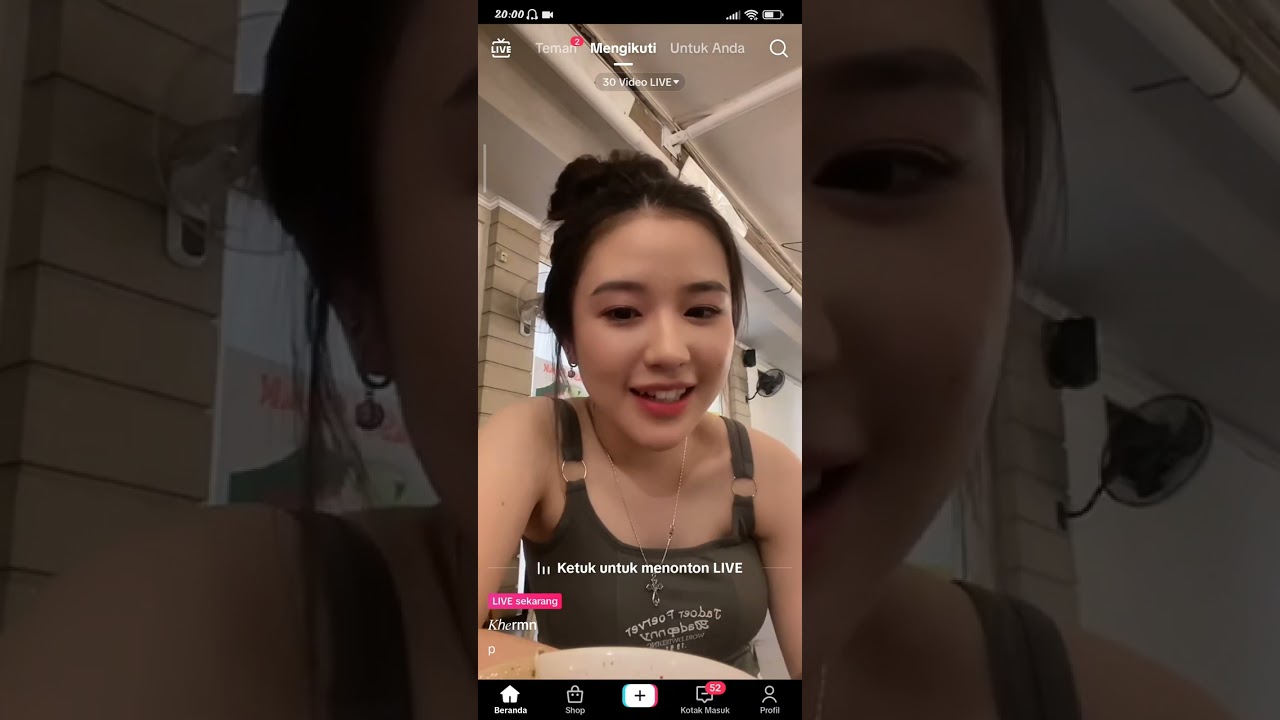 KHERNN LIVE TIKTOK TERBARU😍
