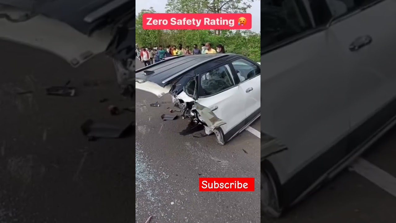 Kia zero safety rating 😱💥#kiasonet #kia #trending #subscribetomychannel