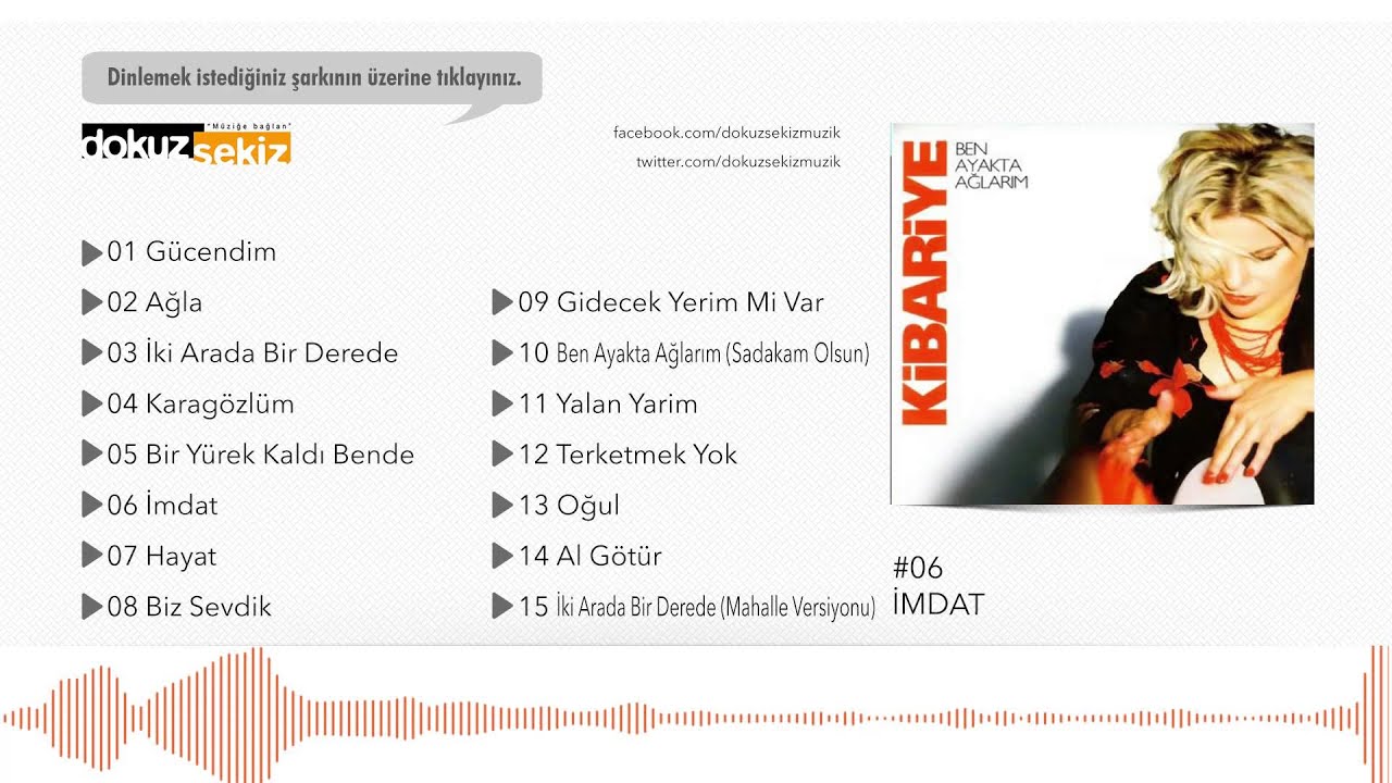 Kibariye - İmdat (Official Audio)