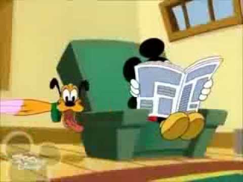 Kids Cartoons # Pluto Gets the Paper   Bubblegum