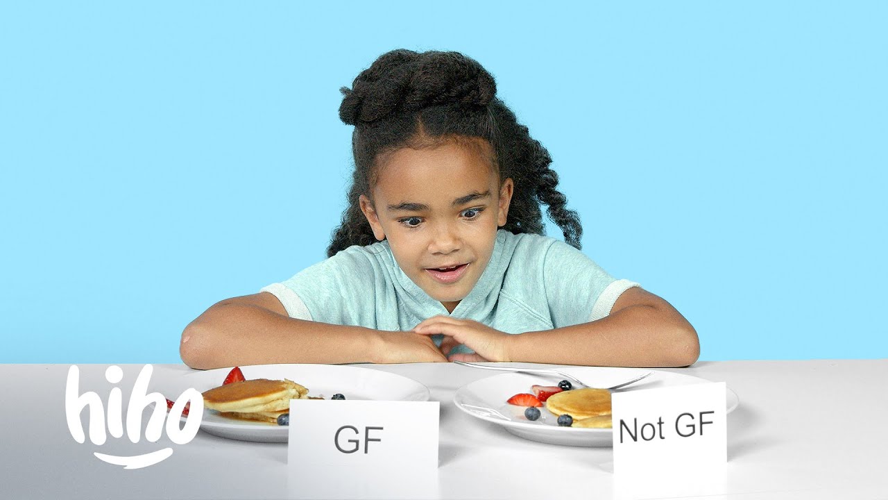 Kids Try Challenge: Gluten-Free vs Gluten | Kids Try | HiHo Kids