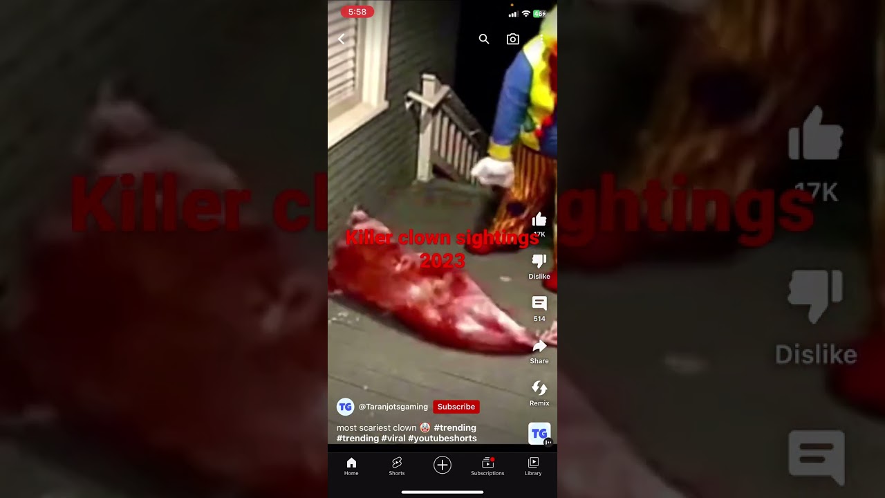 Killer clown sightings, 2023