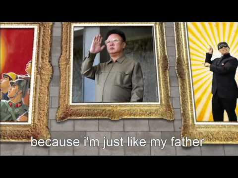 Kim Jong style (WITH LYRICS) - Kim Jong gangnam style parody