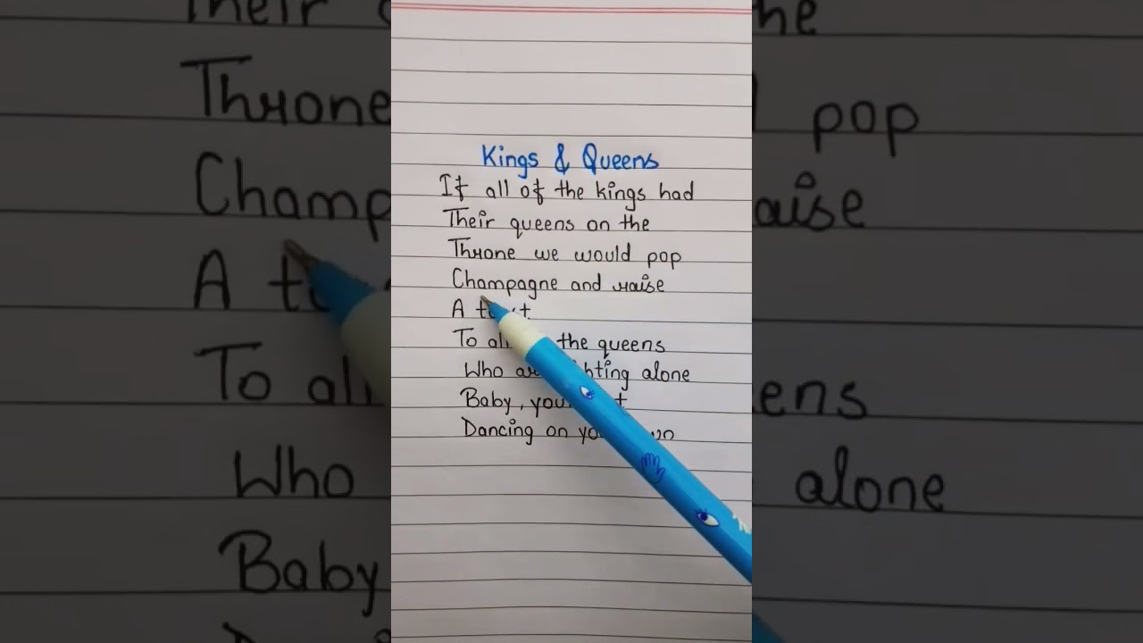 Kings and Queens💙~Ava Max #shorts #viral #lyrics