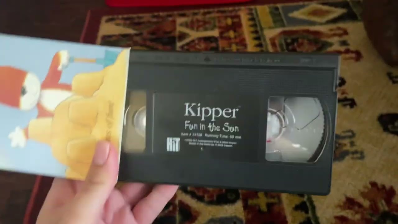 Kipper: Fun In The Sun 2003 VHS Side Label 359