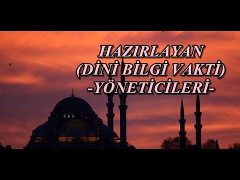 KISA DİNİ BİLGİLER 3