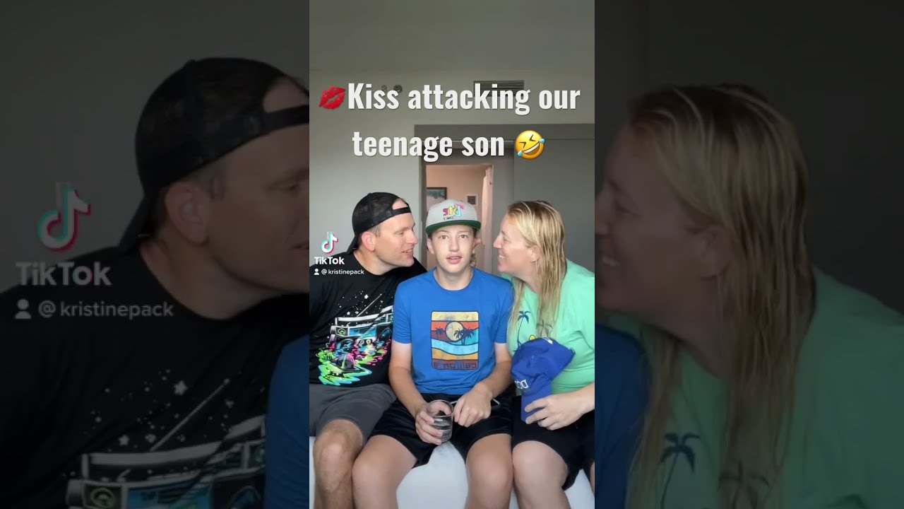 Kiss Attacking Our Teenage Son #shorts