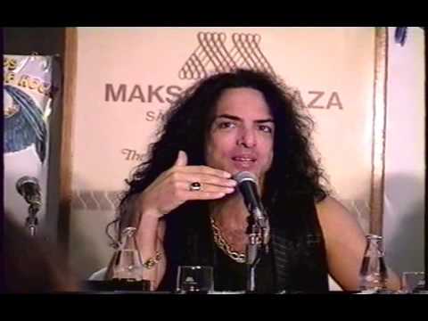 KISS Press Conference São Paulo 94