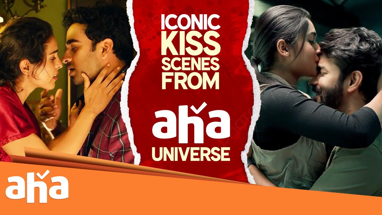 Kiss scenes from aha universe😉 | Manmadha leelai | Vera Maari Trip | Emoji | Sshhh | SIN | 3 Roses
