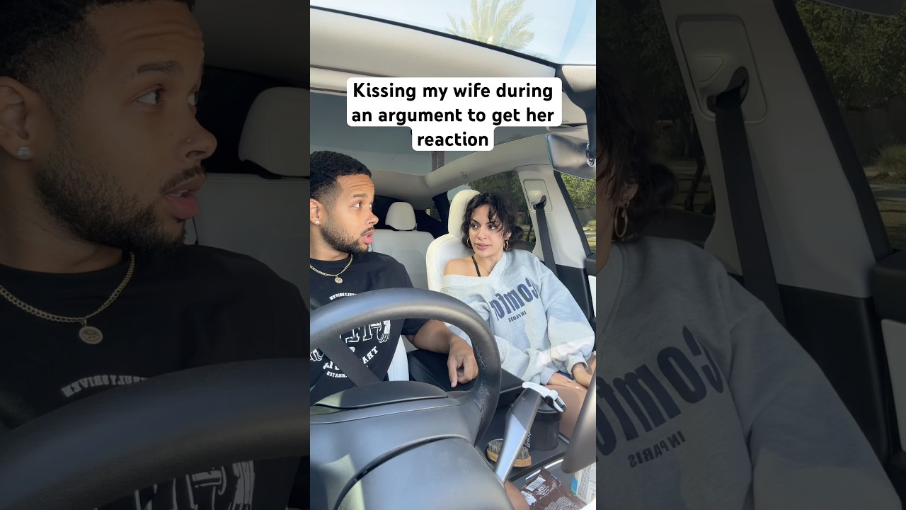 KISSING MY WIFE DURING AN ARGUMENT TO GET HER REACTION