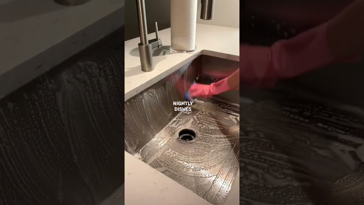 KITCHEN CLEANING ASMR
