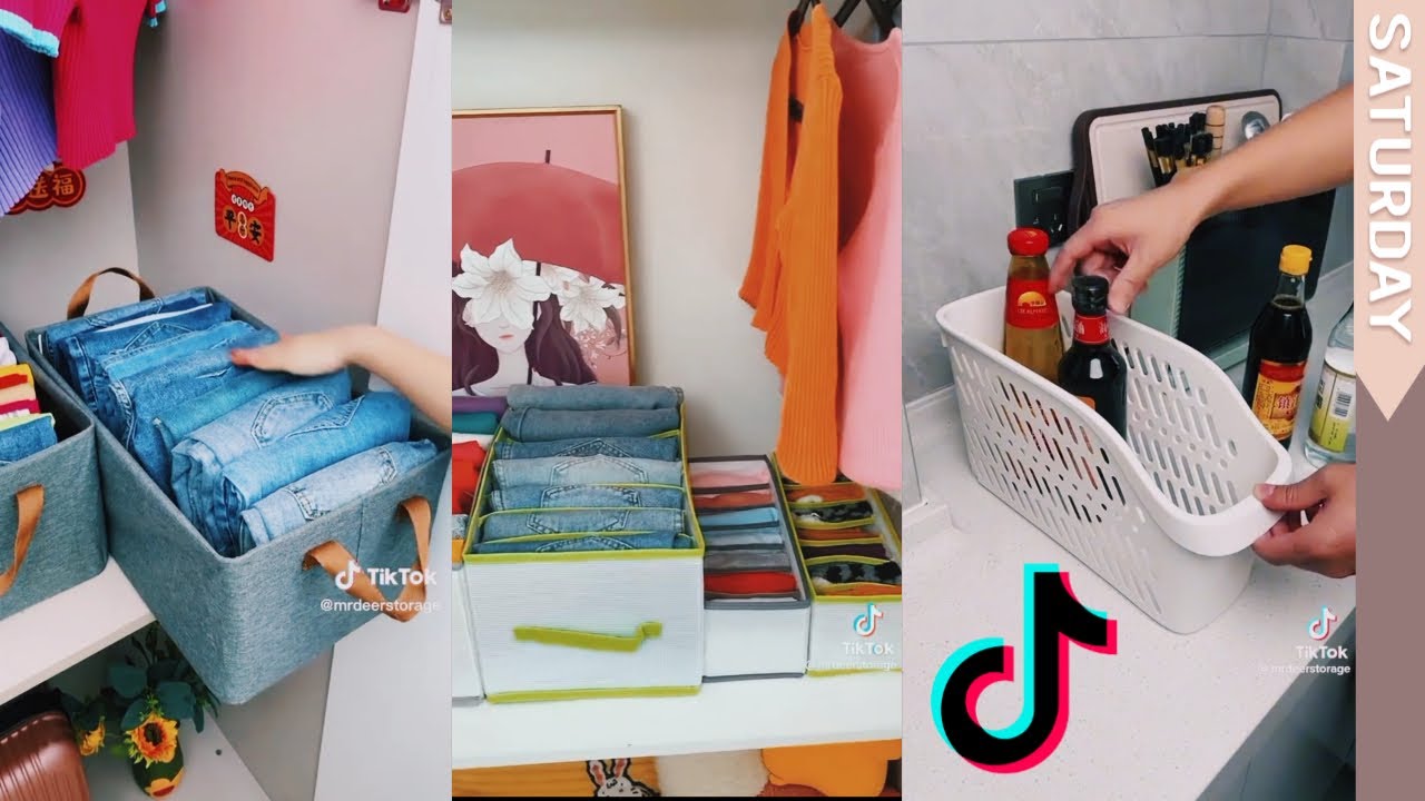 Kitchen organization | Wardrobe organization hacks | ASMR | Tiktok compilation