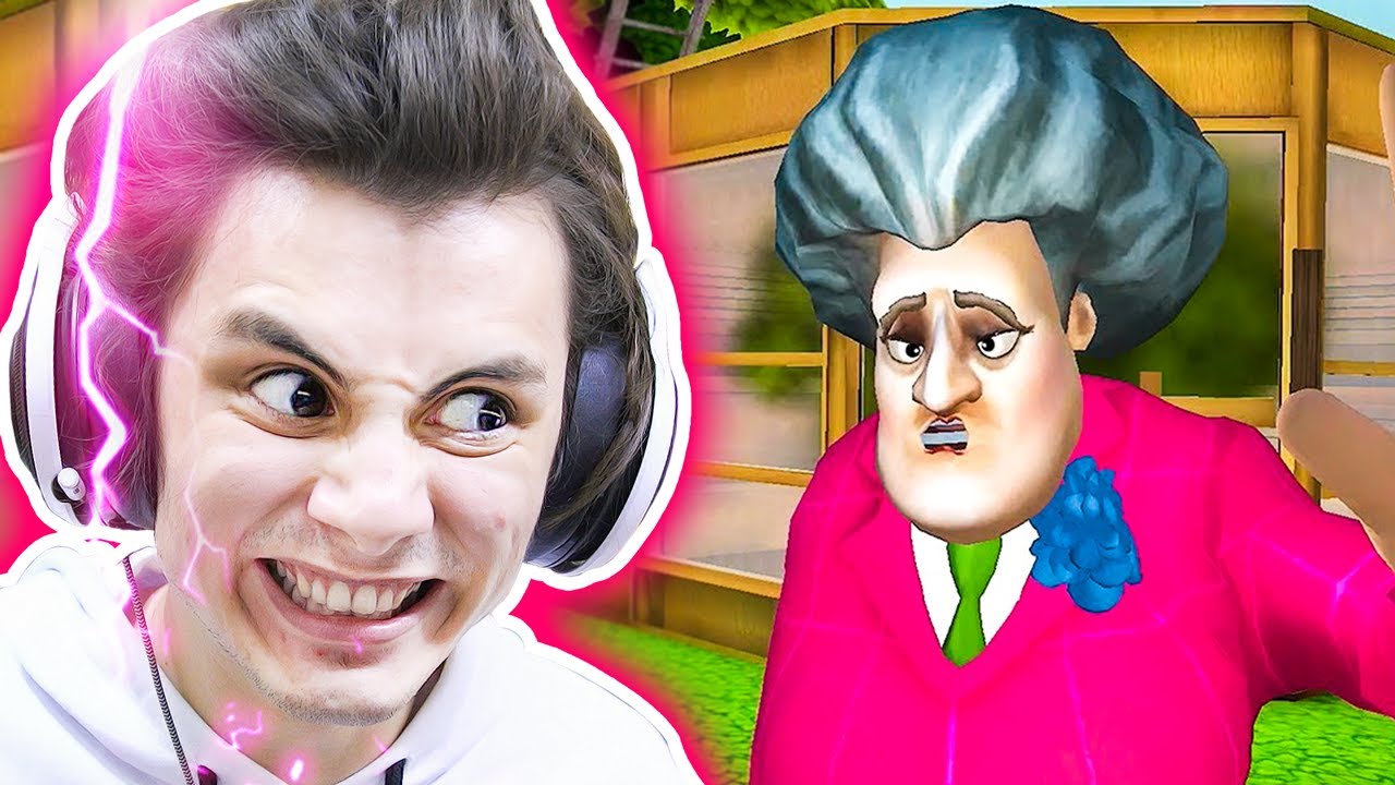 KIZGIN ÖĞRETMENİ DELİRTTİM (Scary Teacher 3D)