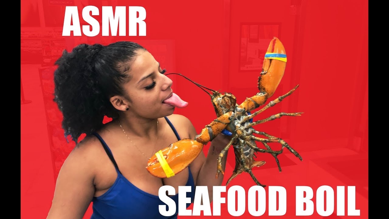 KKVSH ASMR | SEAFOOD BOIL | EATING SOUNDS