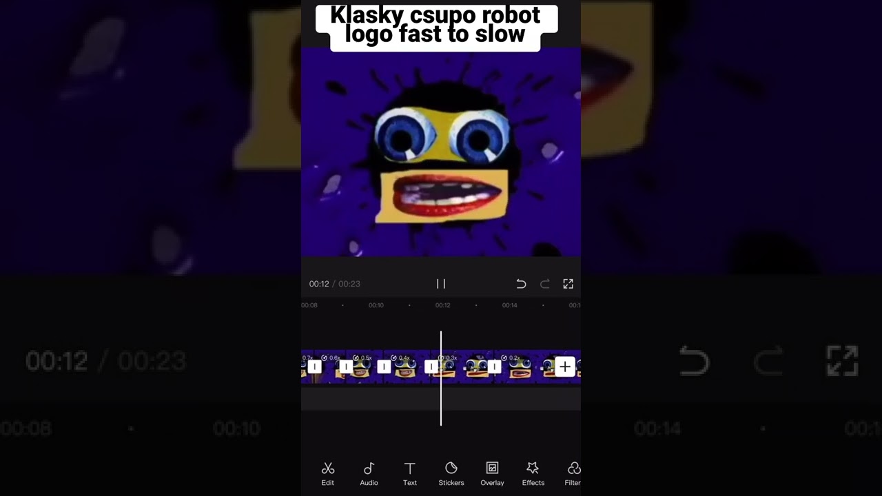 Klasky Csupo Robot Logo Fast To Slow