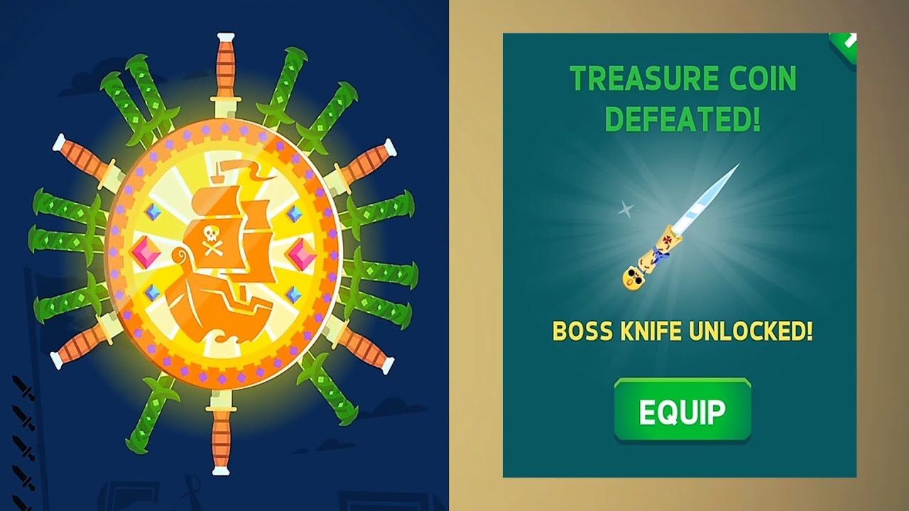 KNIFE HIT | TREASURE COIN PIRATES CHALLENGE (11-20)