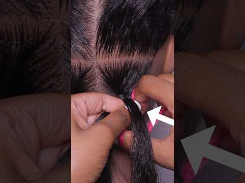 Knotless Braid Tutorial For Beginners 🔥 #braids #tutorial #knotlessbraids