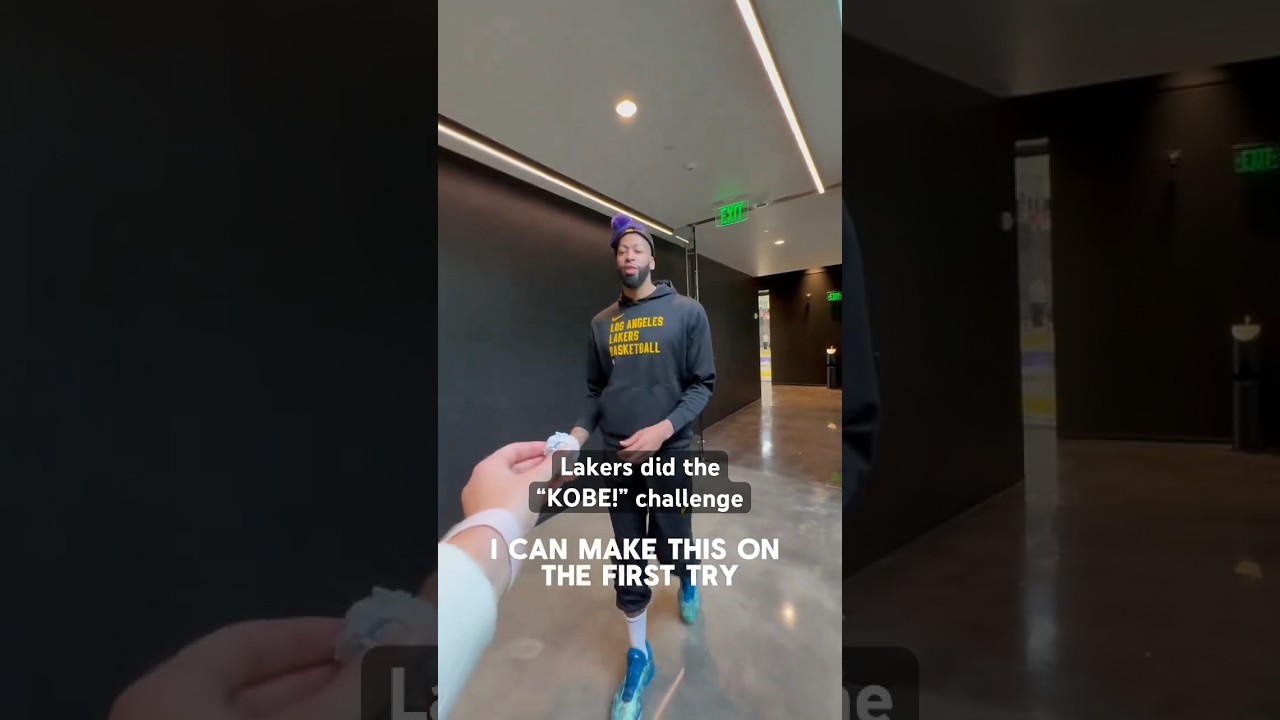 KOBE! 🗣️😂 (via @lakers)