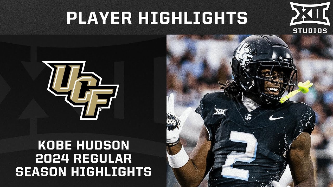 Kobe Hudson Regular Season Highlights | 2024 Big 12 Football