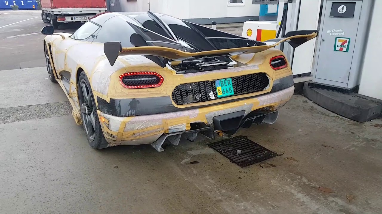 Koengisegg Agera startup