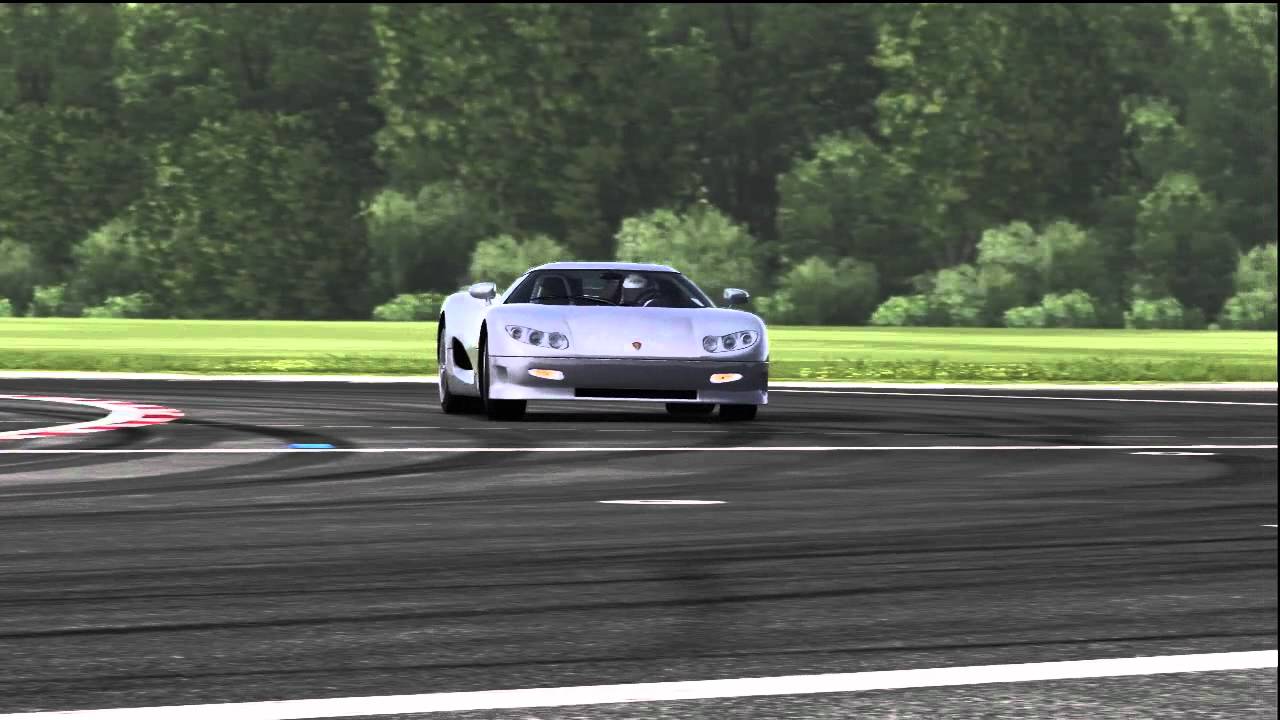 Koenigsegg CC8S Top Gear Track