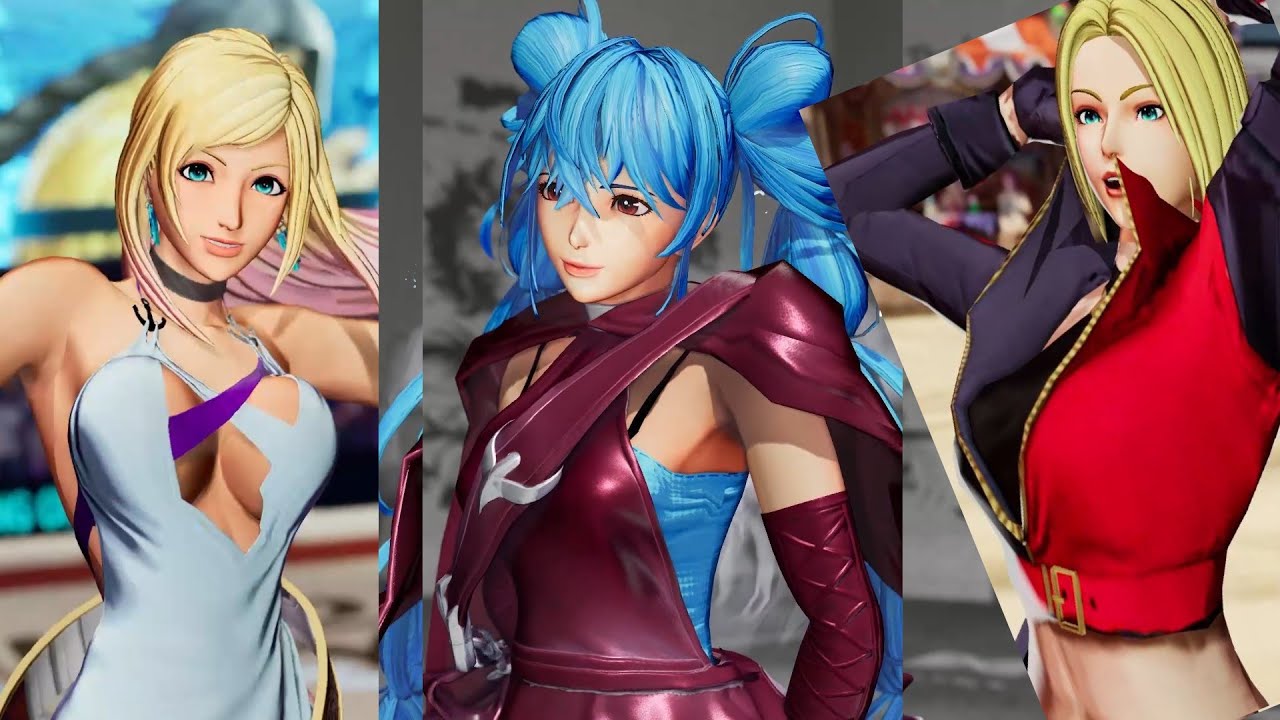 KOF hot Lady Ryona war-Ash, Shingo, Clark, Robert, hot Yamazaki VS Mary, B.Jenet, fairy, Kula, Candy