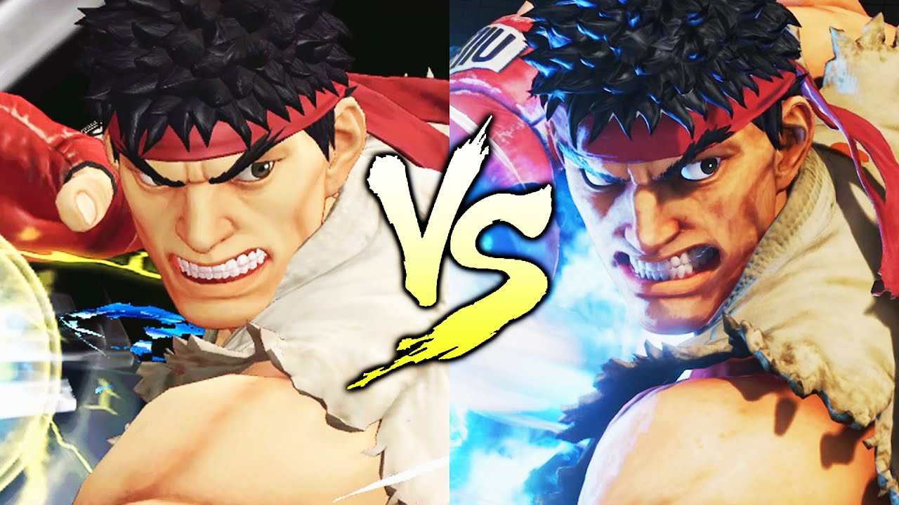 KOFAS vs SFV - Ryu's Super Comparison
