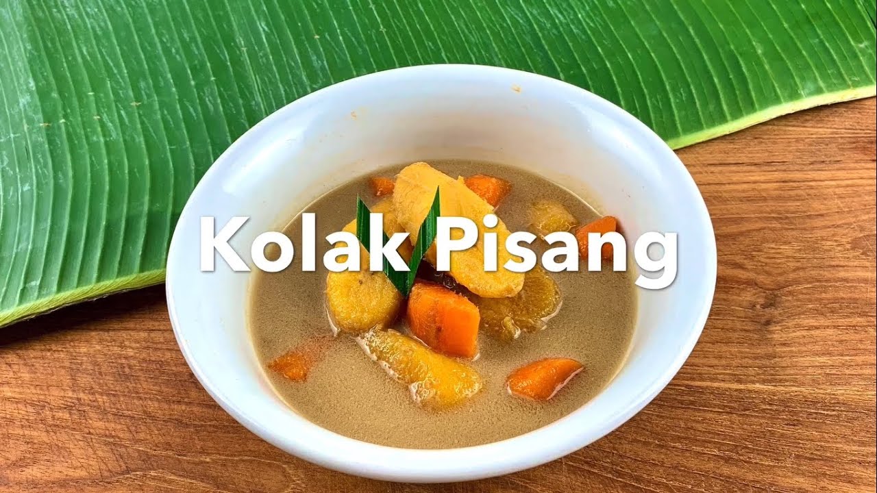 Kolak Pisang Recipe - Indonesian Dessert - Food By Namira (Eng) (IndoSub)