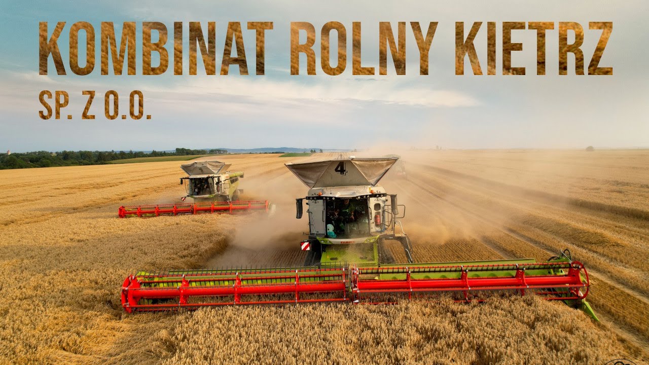 🇵🇱Kombinat Rolny Kietrz🇵🇱 | Pszenica vs 4 Lexiony 8900 | Big Harvest in Poland