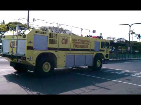 Kona Airport fire engine