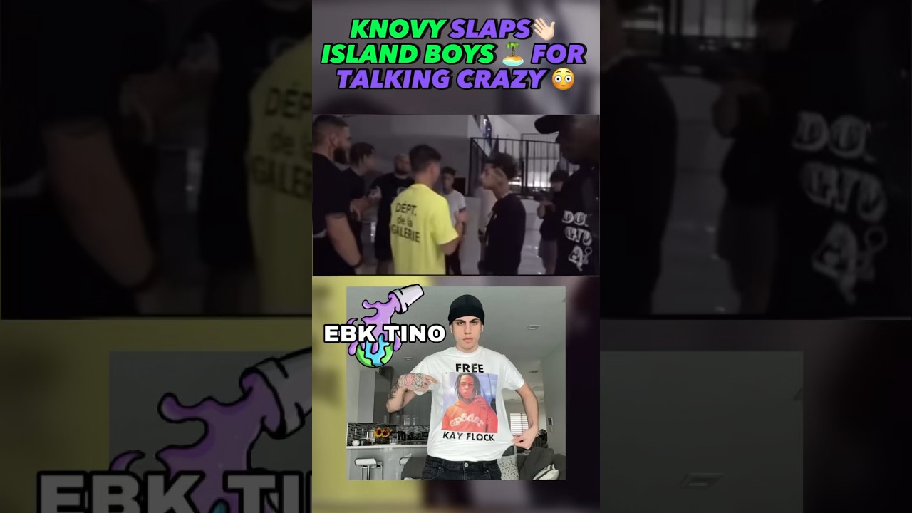 Konvy😡 Slaps 👋🏻 Island Boys 🏝For Talking Crazy