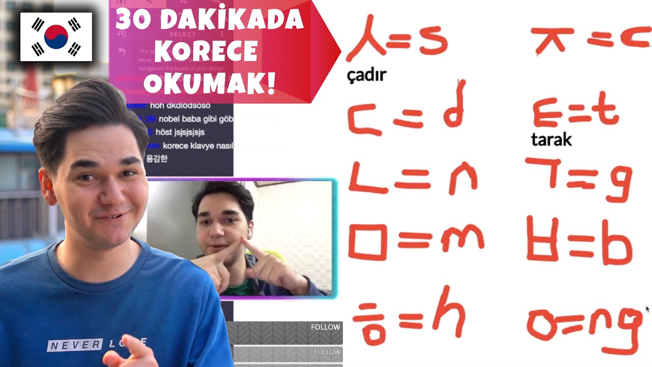 Korece'yi 30 DAKİKADA Öğrenmek! - Korece Okuyabileceksiniz!