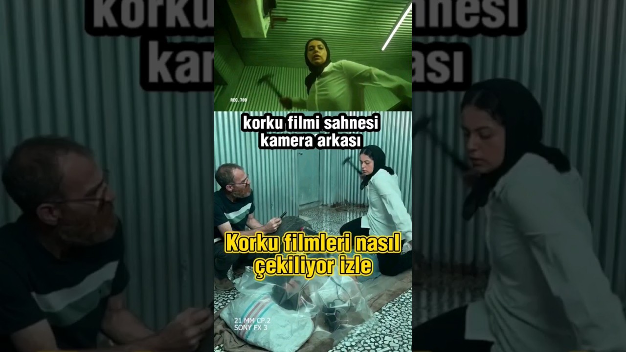 Korku filmi sahnelerinin kamera arkası #shorts #shortvideo #bilgi #inceleme #korkufilmi #korku