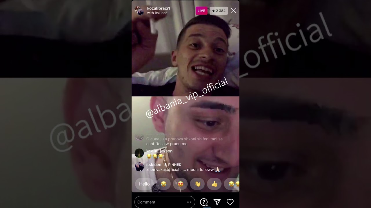 Kozaku live me kicen qihet live mos e humbisni