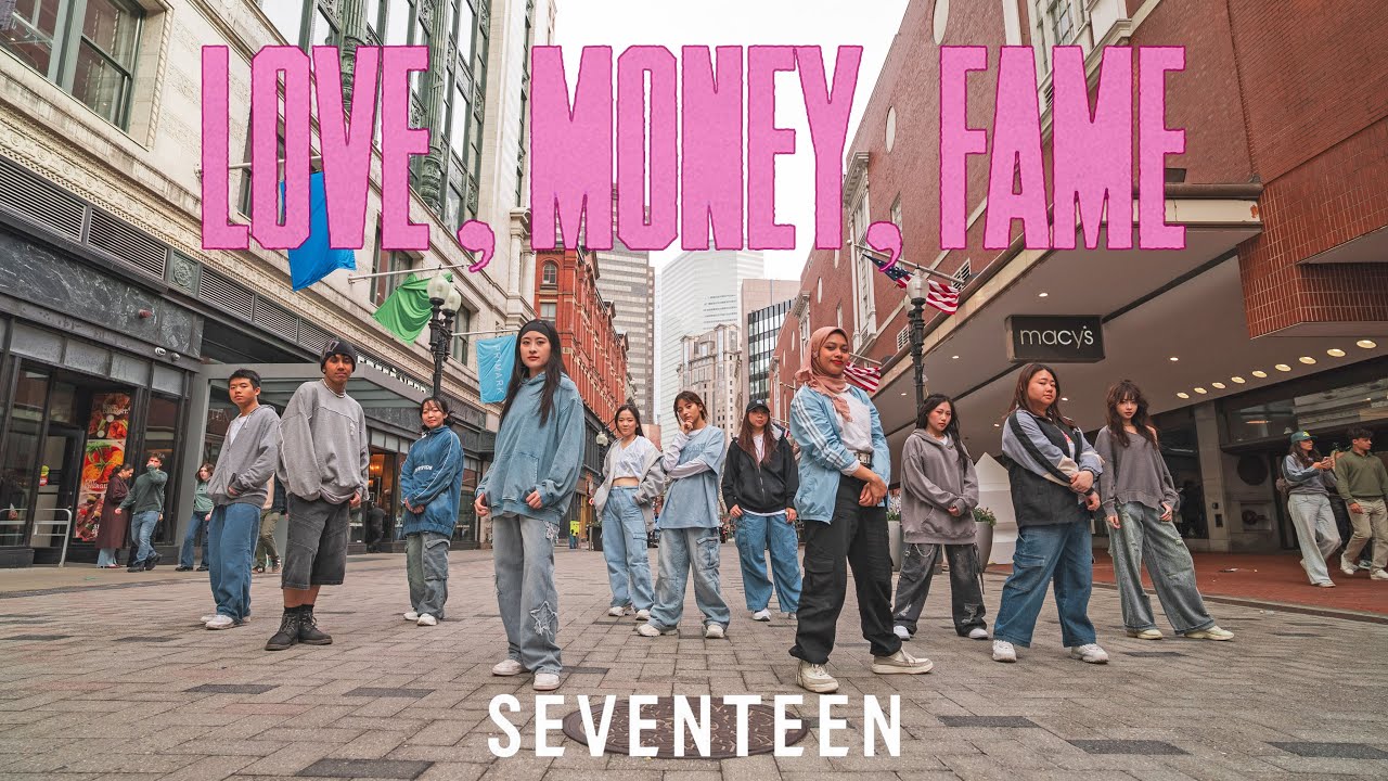 [KPOP IN PUBLIC - ONE TAKE] SEVENTEEN (세븐틴) - 'LOVE, MONEY, FAME' | Full Dance Cover by HUSH BOSTON