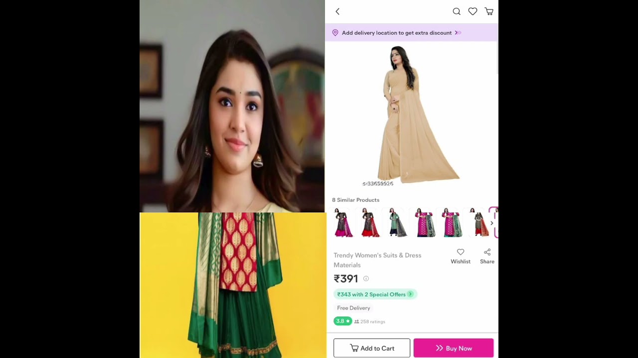 krithi shetty dress online collection on messho # #onlineshopping #fashion #shorts  # tollywood
