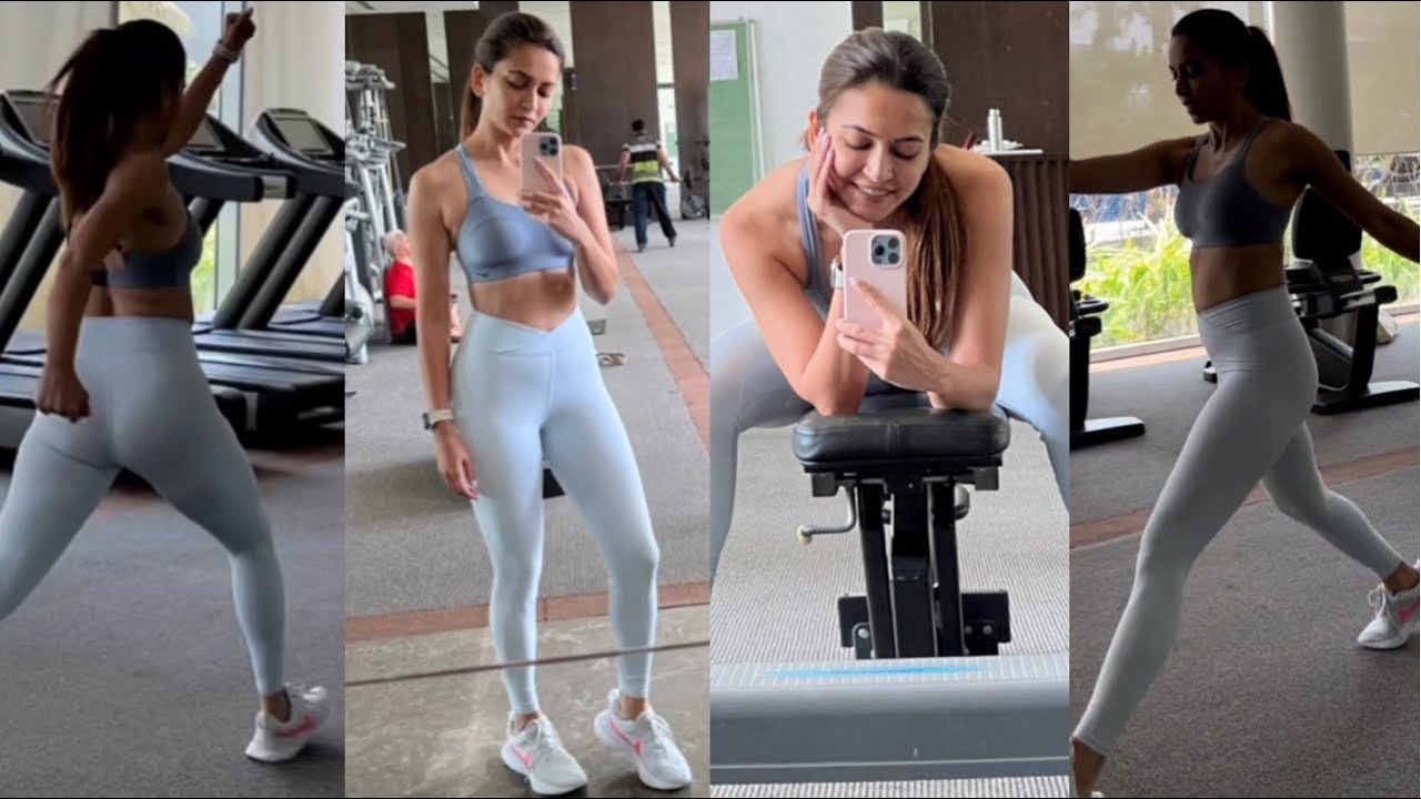 Kriti Kharbanda Latest Morning Workout Video #legday #fitness