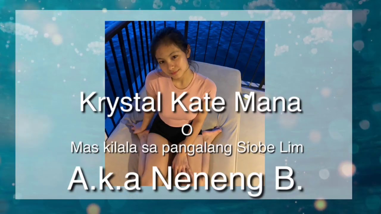 Krystal Kate Mana (Neneng B) ISCANDAL LEAK 😱