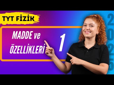 Kütle ve Hacim - Madde ve Özellikleri 1  | 27 Günde Tyt Fizik Kampı | 2. Gün