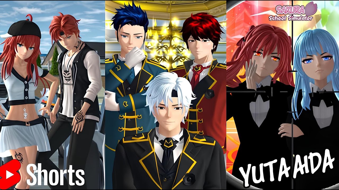 KUMPULAN VIDEO SHORTS YUTA AIDA 1 || DRAMA SAKURA SCHOOL SIMULATOR #sakura #sakuraschoolsimulator