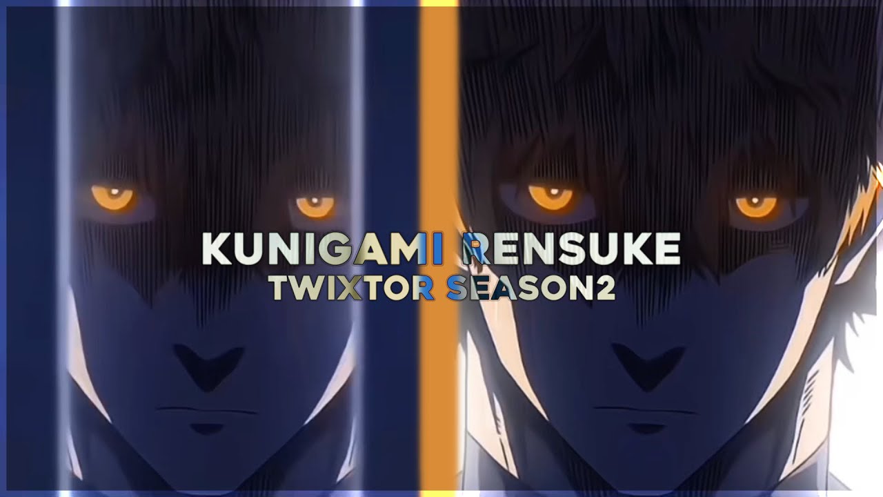 Kunigami Rensuke - Free Twixtor clips | Blue lock • saison 2 all scenes (épisode 14)