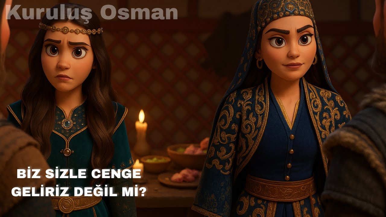 Kuruluş Osman Animasyon | Kayının gelinleri erlerini mutfakta çalıştırıyor #kurulusosman