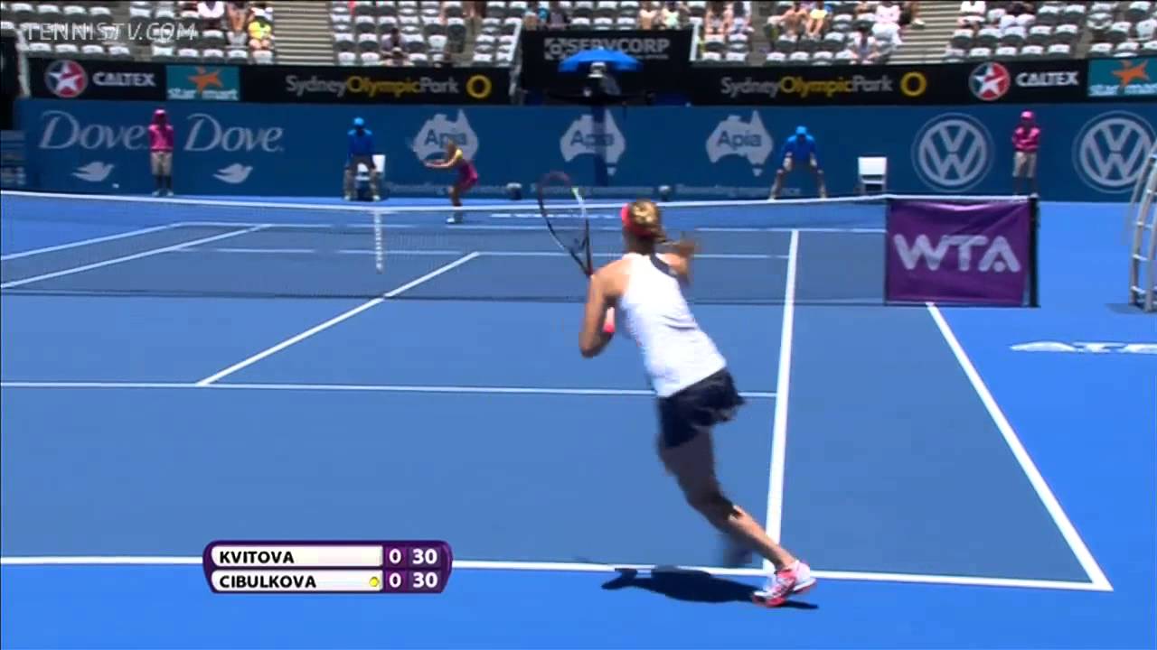 Kvitova vs Cibulkova ● R1 Apia International Sydney 2013 ► FULL MATCH HD See Description